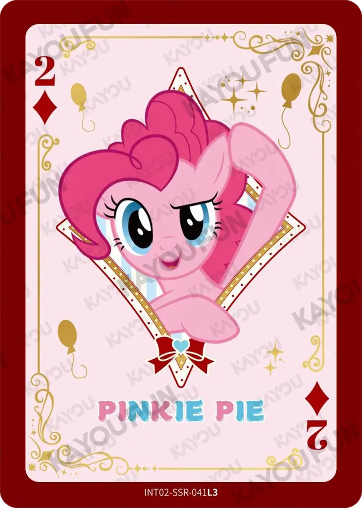 Kartu Kayou My Little Pony - Pinkie Pie (SSR)