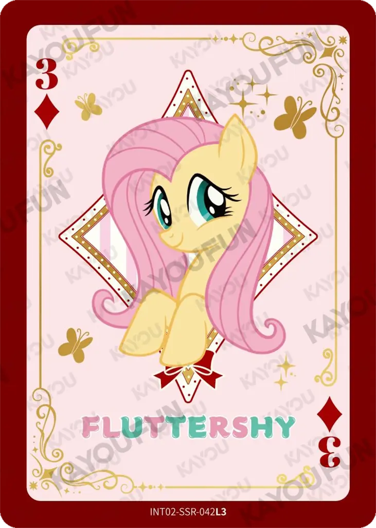 Kartu Kayou My Little Pony - Fluttershy (SSR)