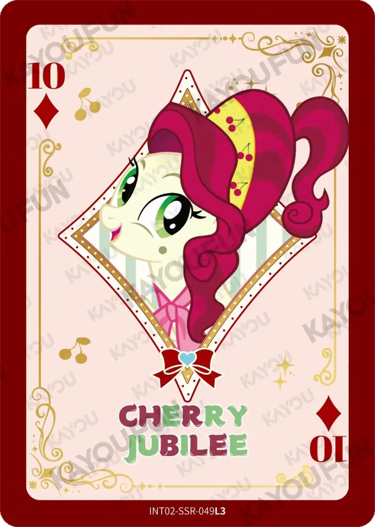 Kartu Kayou My Little Pony - Cherry Jubilee (SSR)