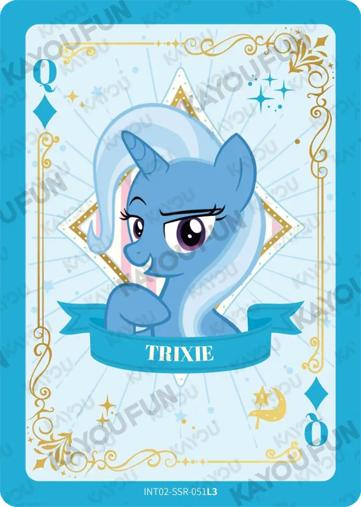 Kartu Kayou My Little Pony - Trixie (SSR)