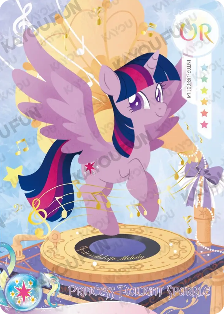 Kartu Kayou My Little Pony - Princess Twilight Sparkle (UR)