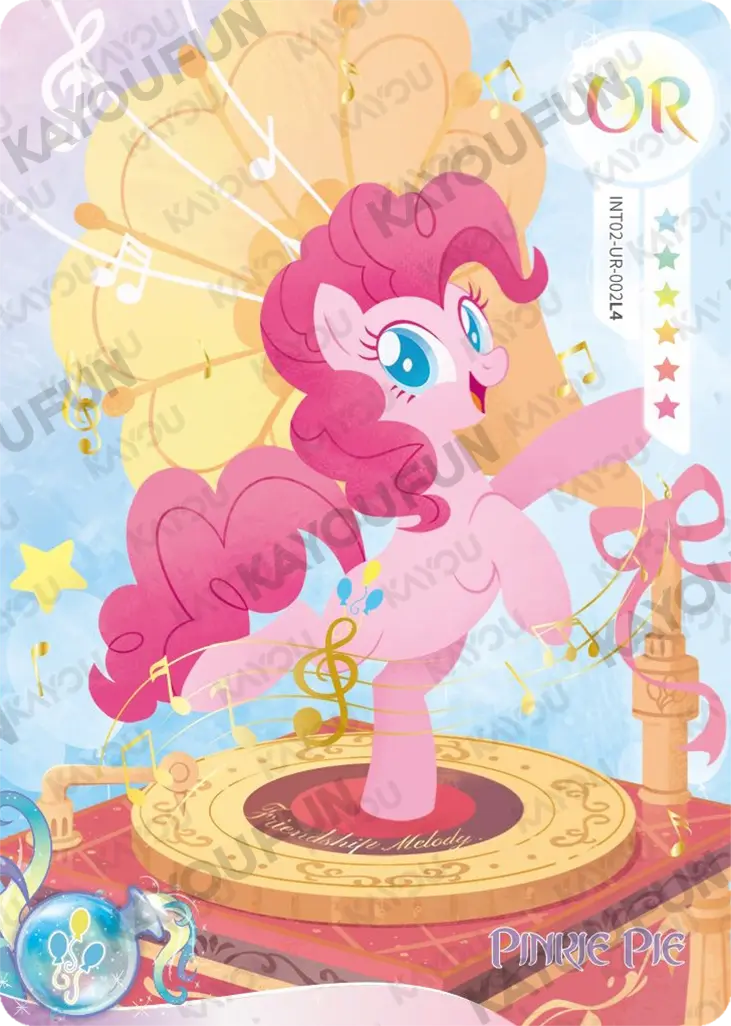 Kartu Kayou My Little Pony - Pinkie Pie (UR)