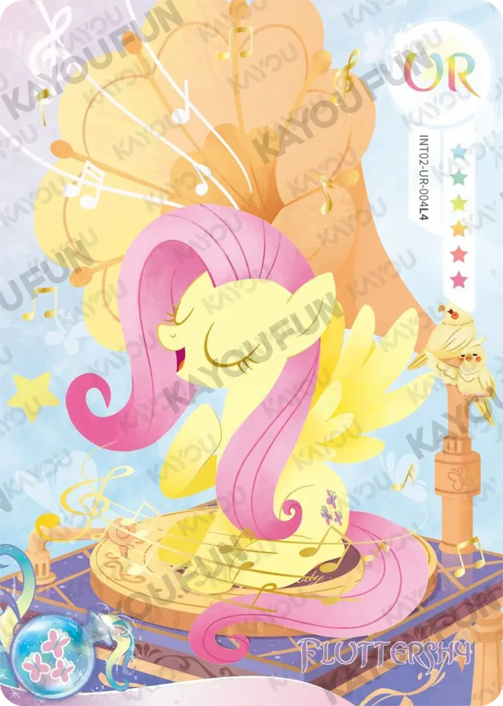 Kartu Kayou My Little Pony - Fluttershy (UR)