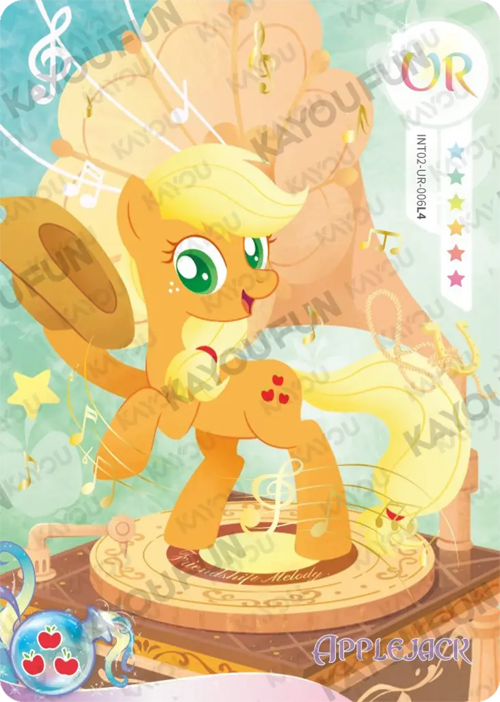 Kartu Kayou My Little Pony - Applejack (UR)