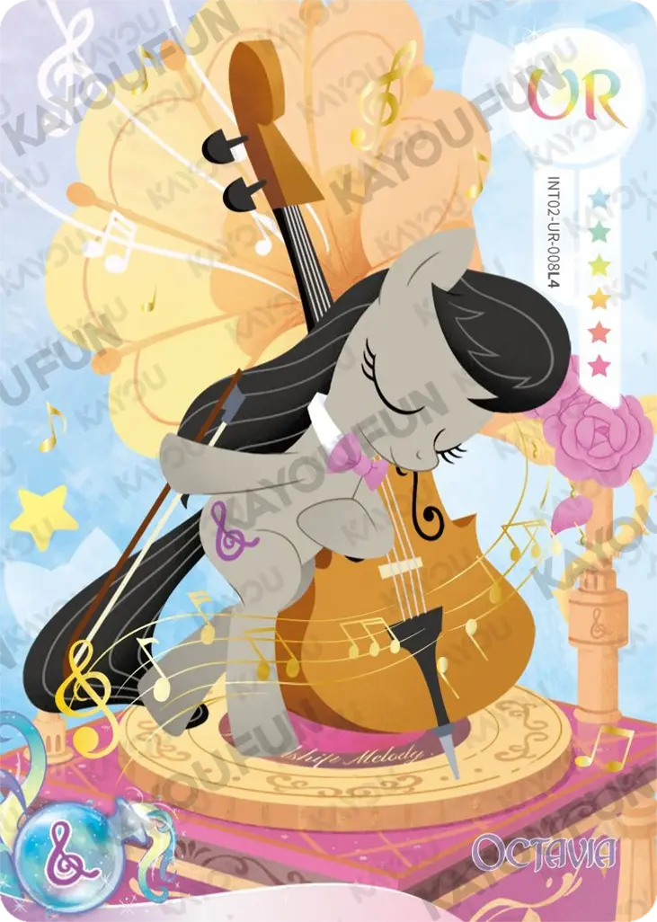 Kartu Kayou My Little Pony - Octavia (UR)