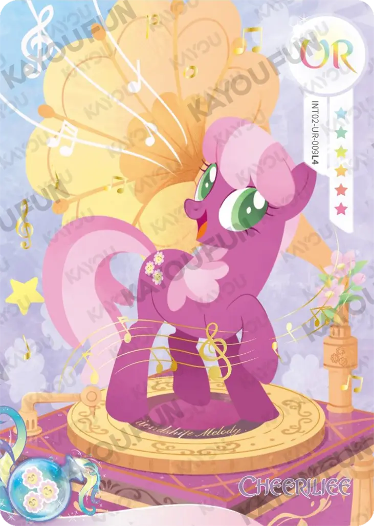 Kartu Kayou My Little Pony - Cheeriliee (UR)