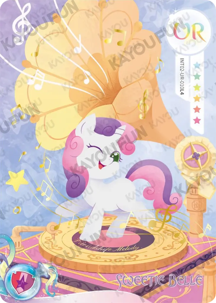 Kartu Kayou My Little Pony - Sweetie Belle (UR)