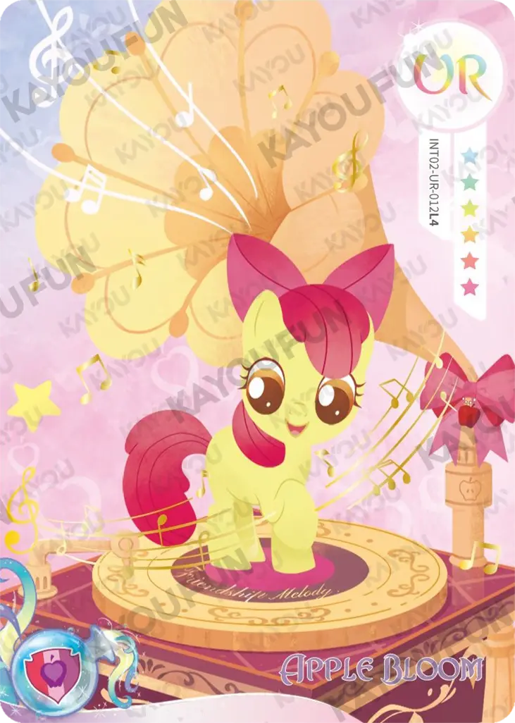 Kartu Kayou My Little Pony - Apple Bloom (UR)