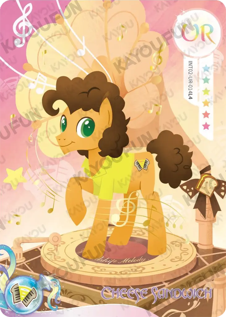 Kartu Kayou My Little Pony - cheese sandwich (UR)