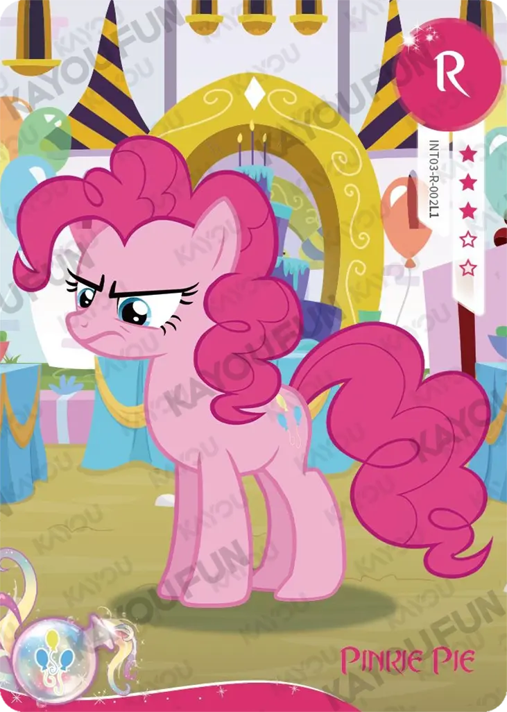 Kartu Kayou My Little Pony - Pinkie Pie (R)
