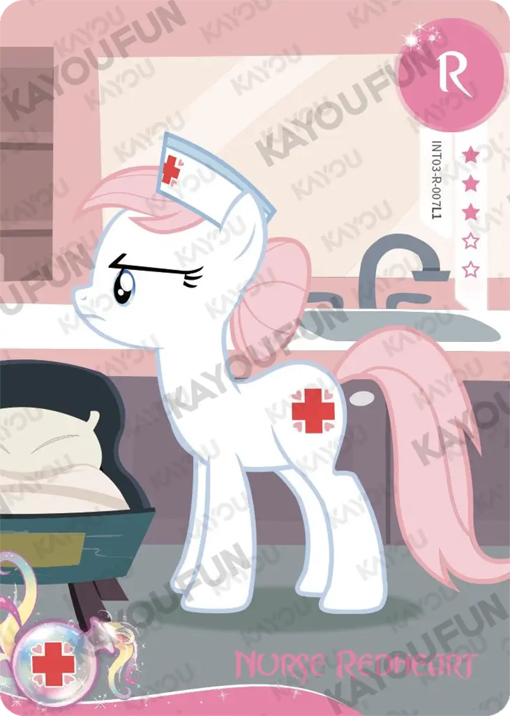 Kartu Kayou My Little Pony - Nurse Redheart (R)