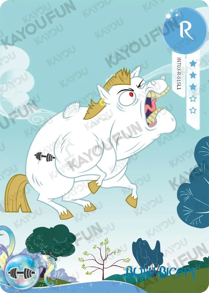 Kartu Kayou My Little Pony - Bulk Biceps (R)