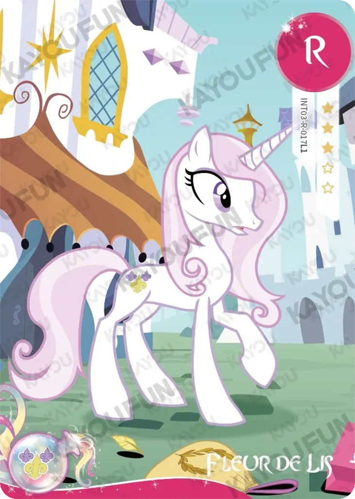 Kartu Kayou My Little Pony - Fleur de Lis (R)