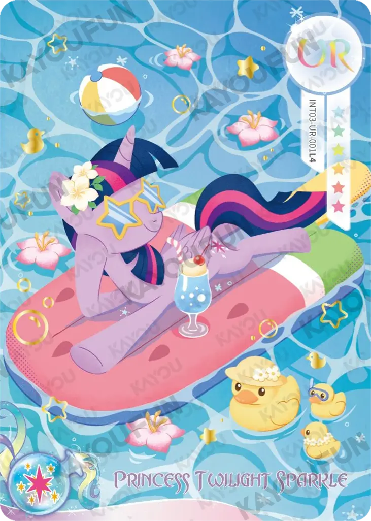 Kartu Kayou My Little Pony - Princess Twilight Sparkle (UR)
