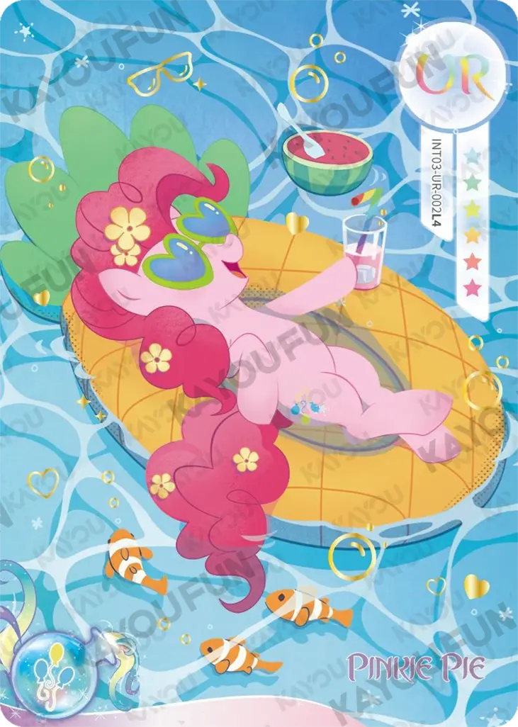 Kartu Kayou My Little Pony - Pinkie Pie (UR)