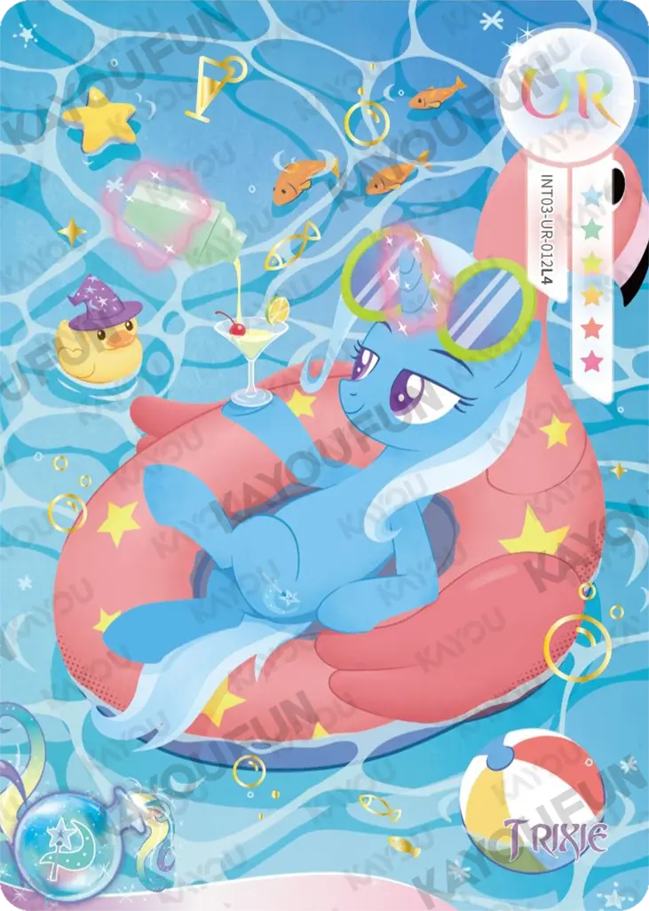 Kartu Kayou My Little Pony - Trixie (UR)