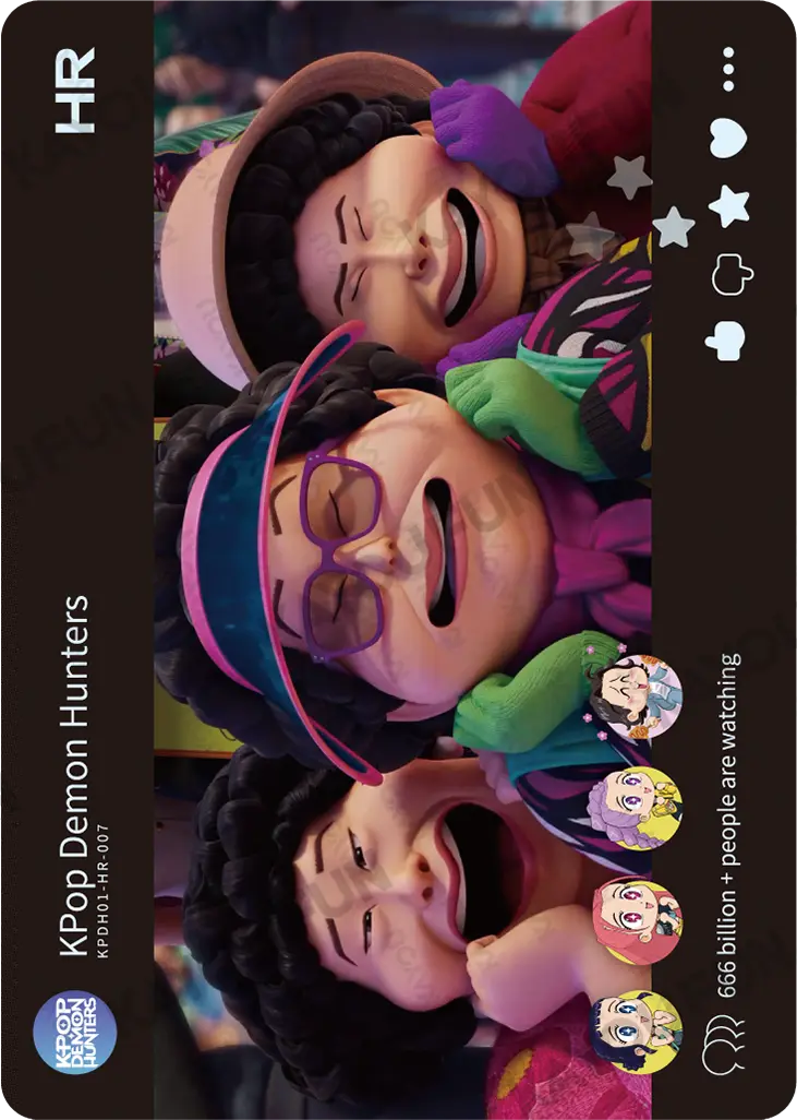 Kartu Kayou KPop Demon Hunters - Aunties (HR)