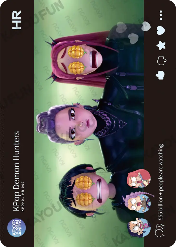Kartu Kayou KPop Demon Hunters - In Denial (HR)