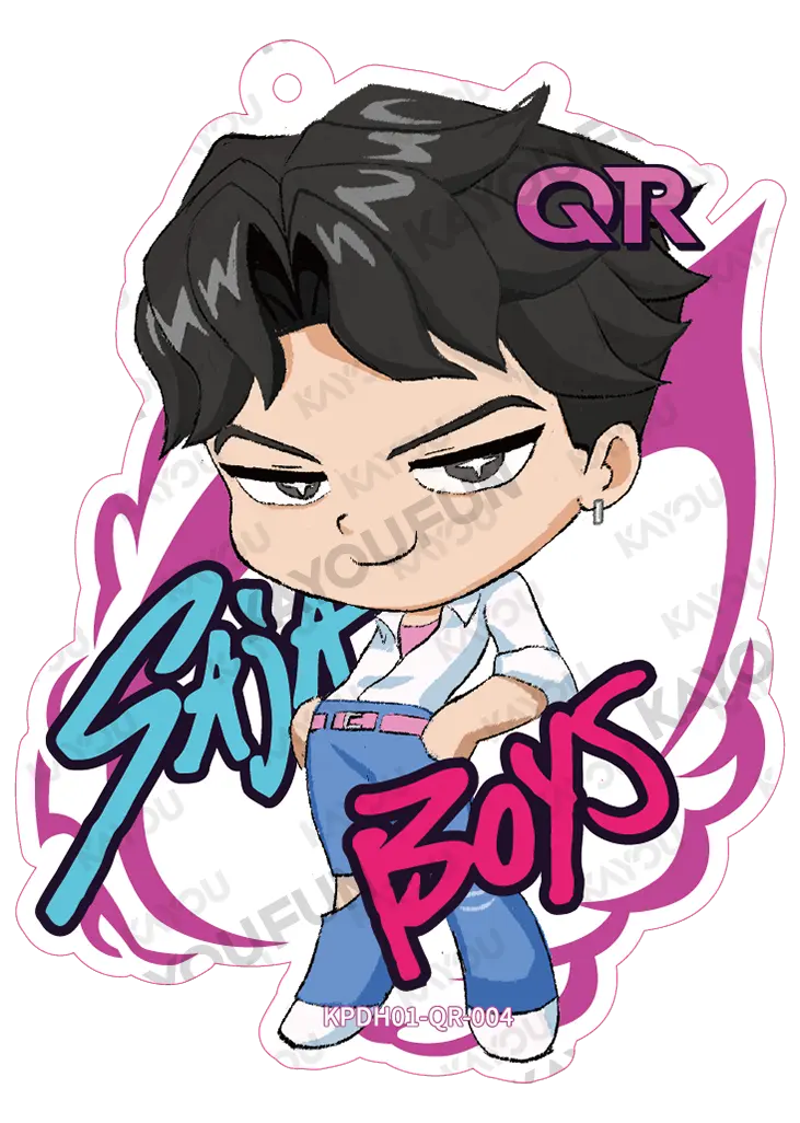 Kartu Kayou KPop Demon Hunters - Jinu (QR)