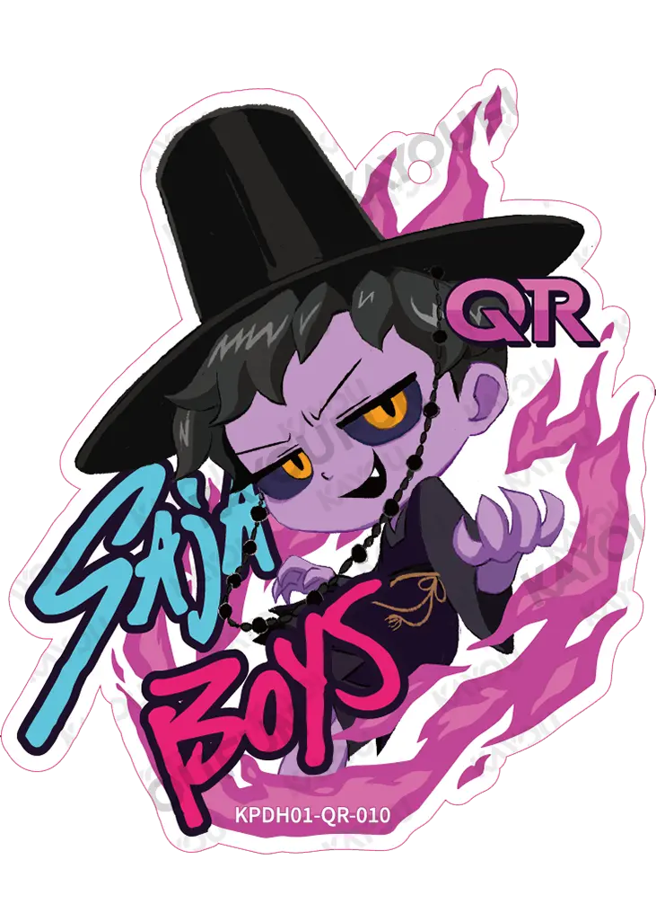 Kartu Kayou KPop Demon Hunters - Jinu (QR)