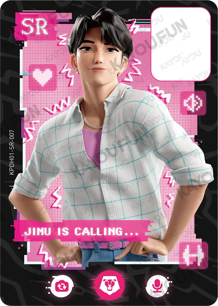 Kartu Kayou KPop Demon Hunters - Jinu (SR)