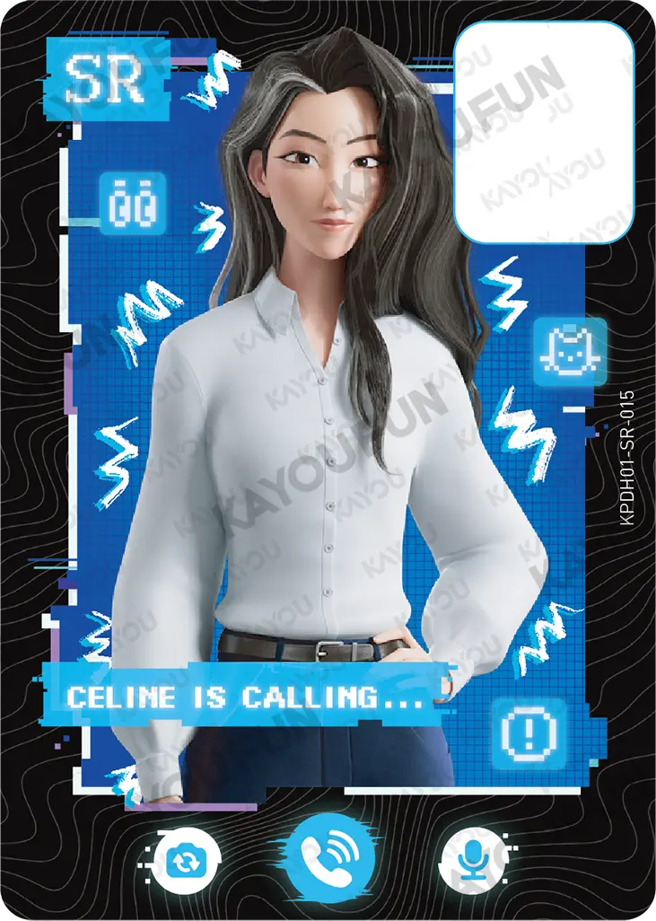 Kartu Kayou KPop Demon Hunters - CELINE (SR)