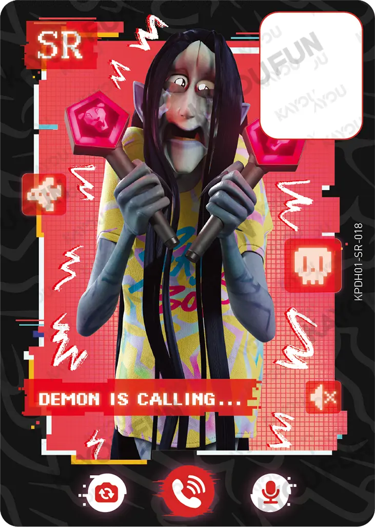 Kartu Kayou KPop Demon Hunters - DEMON (SR)