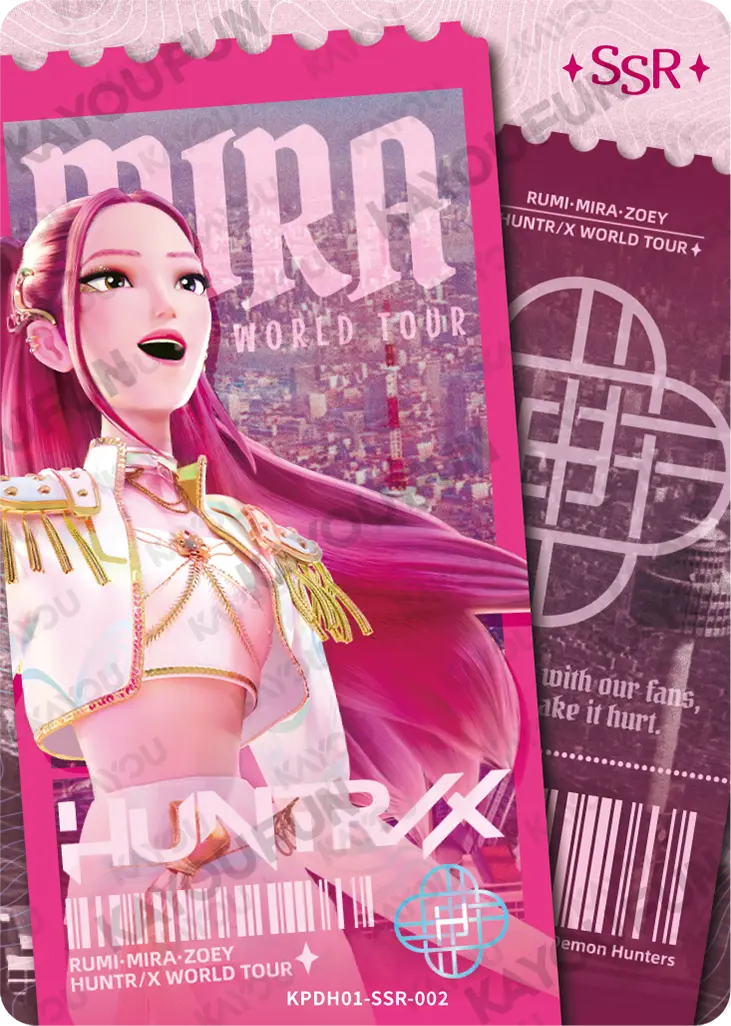 Kartu Kayou KPop Demon Hunters - Mira (SSR)