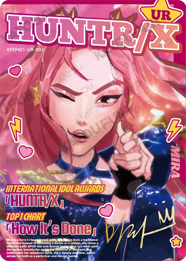 Kartu Kayou KPop Demon Hunters - Mira (UR)