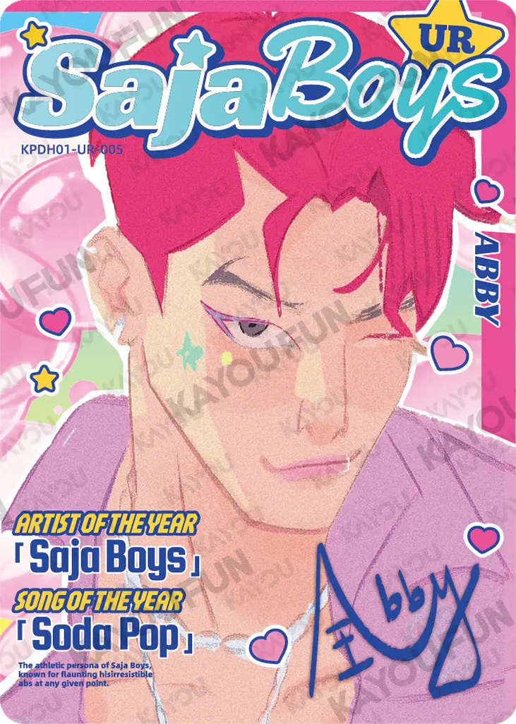 Kartu Kayou KPop Demon Hunters - Abby (UR)