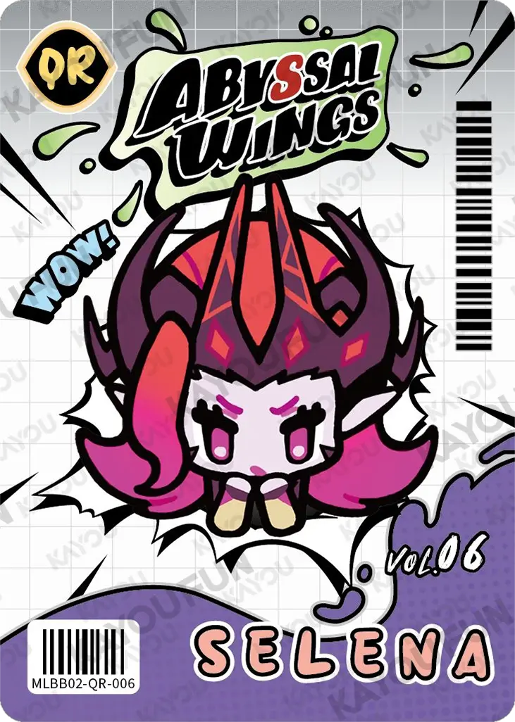 Kartu Kayou Mobile Legends: Bang Bang - Selena (QR)