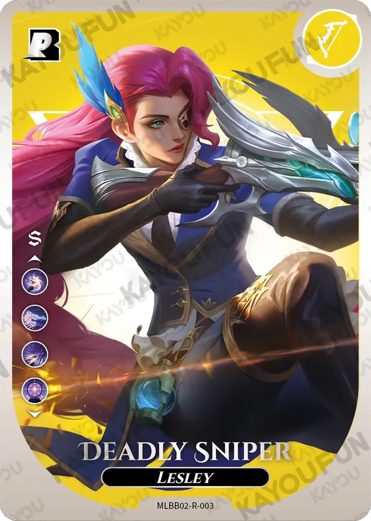 Kartu Kayou Mobile Legends: Bang Bang - Lesley (R)