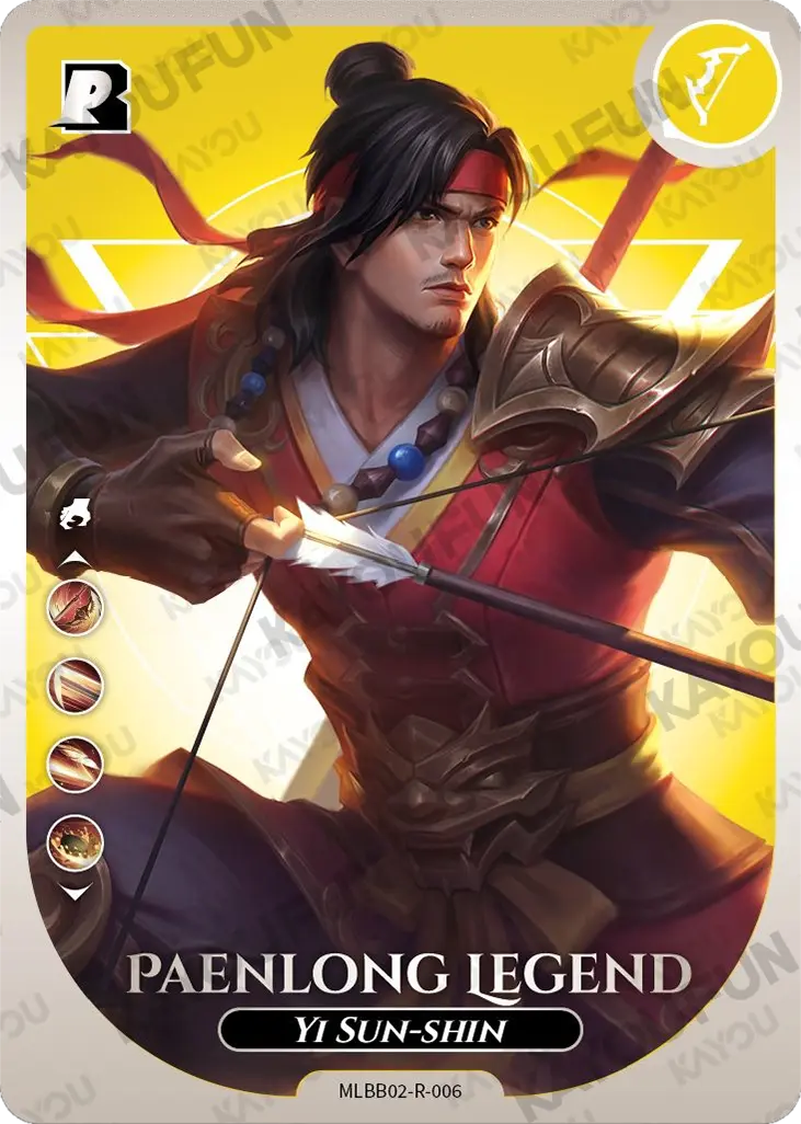 Kartu Kayou Mobile Legends: Bang Bang - Yi Sun-shin (R)