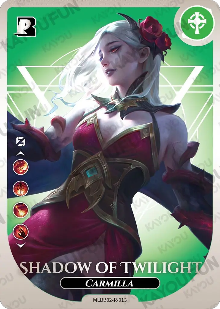 Kartu Kayou Mobile Legends: Bang Bang - Carmilla (R)