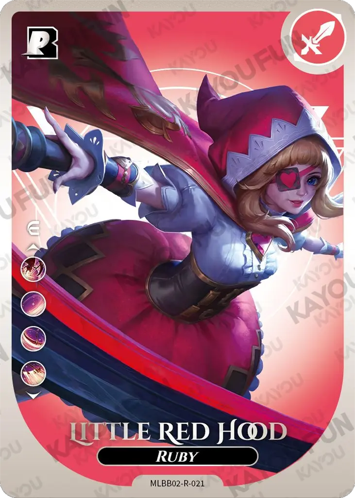 Kartu Kayou Mobile Legends: Bang Bang - Ruby (R)