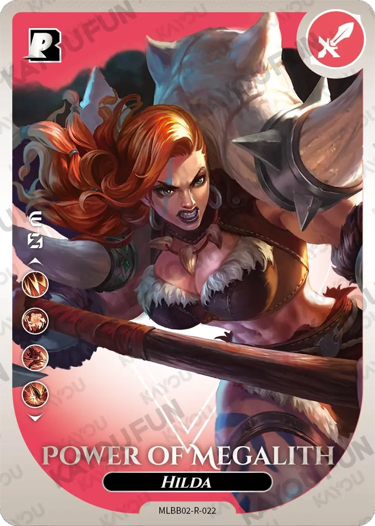 Kartu Kayou Mobile Legends: Bang Bang - Hilda (R)