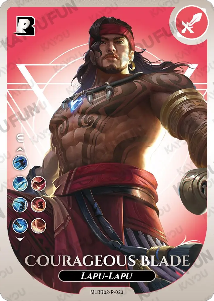 Kartu Kayou Mobile Legends: Bang Bang - Lapu-Lapu (R)