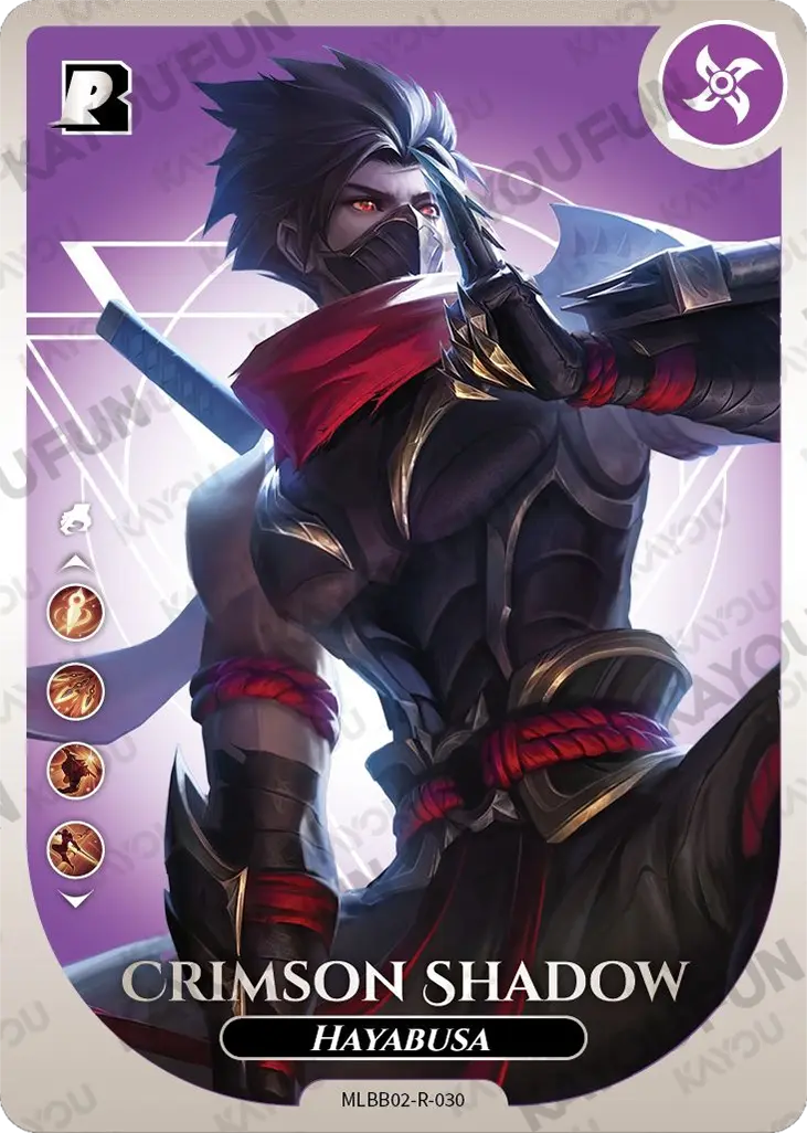 Kartu Kayou Mobile Legends: Bang Bang - Hayabusa (R)