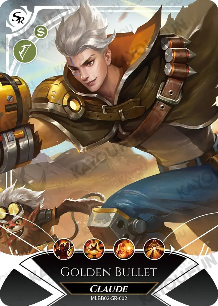 Kartu Kayou Mobile Legends: Bang Bang - Claude (SR)