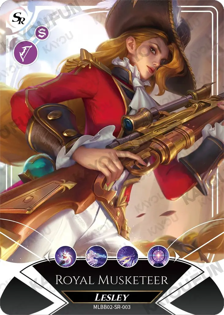 Kartu Kayou Mobile Legends: Bang Bang - Lesley (SR)