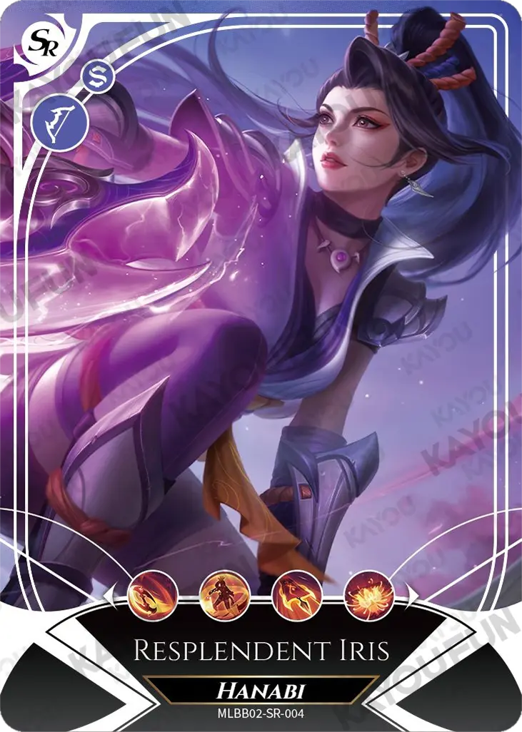 Kartu Kayou Mobile Legends: Bang Bang - Hanabi (SR)