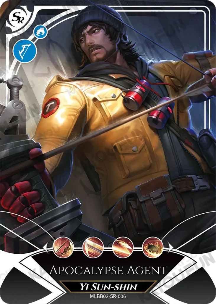 Kartu Kayou Mobile Legends: Bang Bang - Yi Sun-shin (SR)