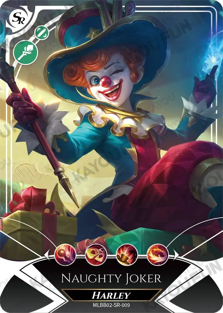 Kartu Kayou Mobile Legends: Bang Bang - Harley (SR)
