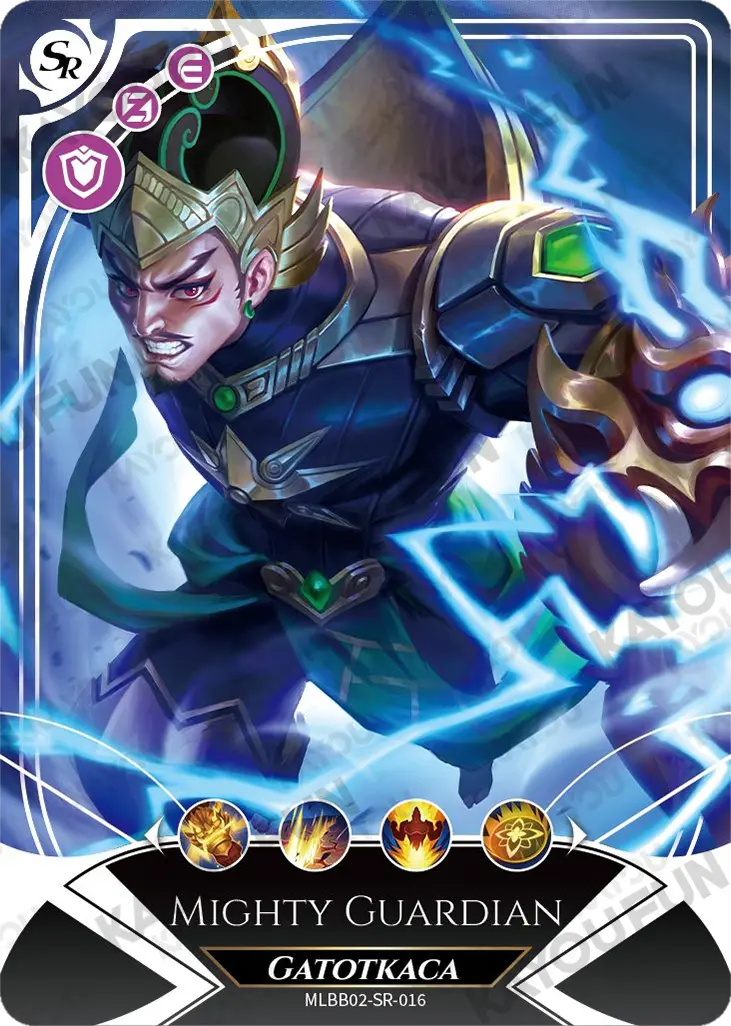 Kartu Kayou Mobile Legends: Bang Bang - Gatotkaca (SR)
