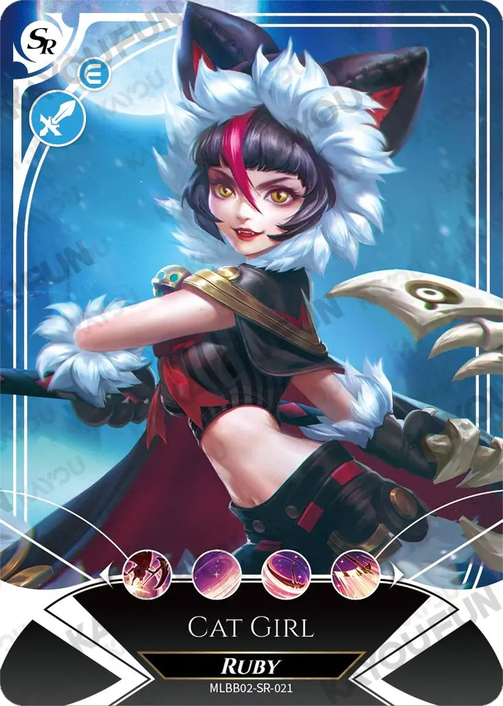 Kartu Kayou Mobile Legends: Bang Bang - Ruby (SR)