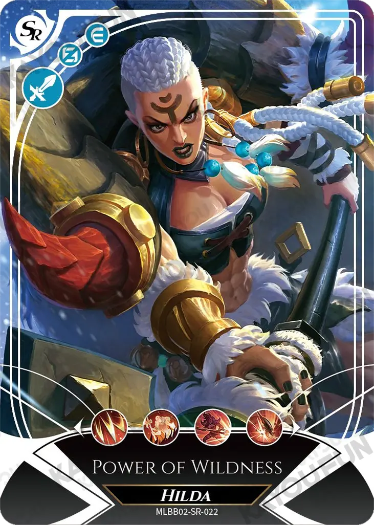Kartu Kayou Mobile Legends: Bang Bang - Hilda (SR)
