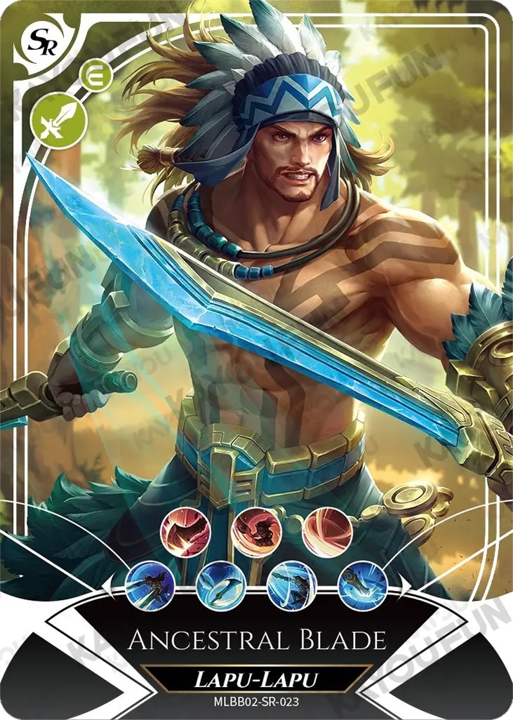 Kartu Kayou Mobile Legends: Bang Bang - Lapu-Lapu (SR)