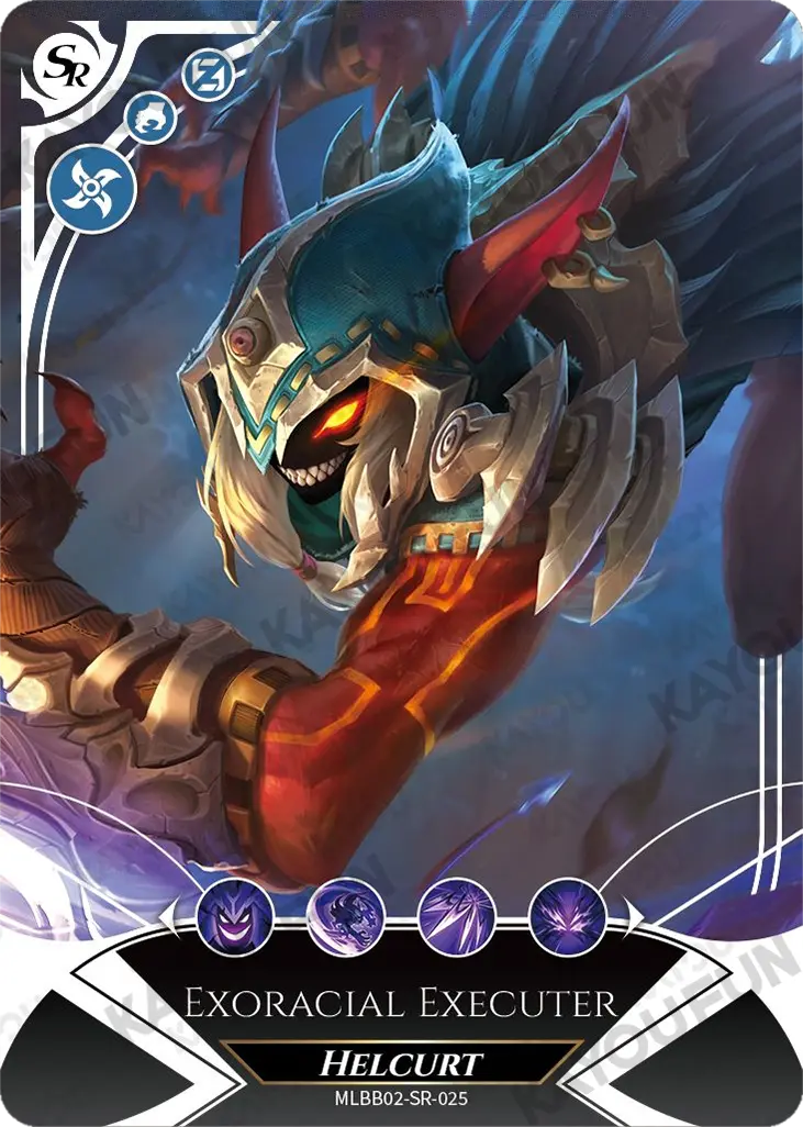 Kartu Kayou Mobile Legends: Bang Bang - Helcurt (SR)