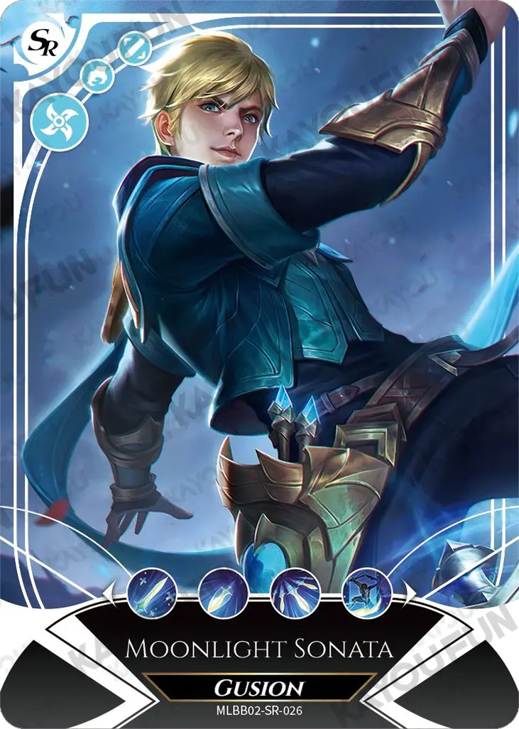 Kartu Kayou Mobile Legends: Bang Bang - Gusion (SR)