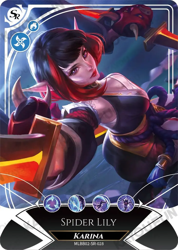 Kartu Kayou Mobile Legends: Bang Bang - Karina (SR)